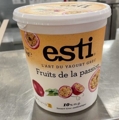 Yaourt grec fruits de la passion