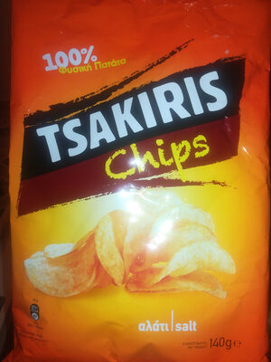 TSAKIRIS Chips front packaging