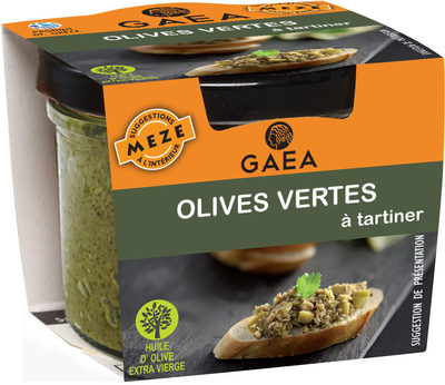 Olives vertes à tartiner