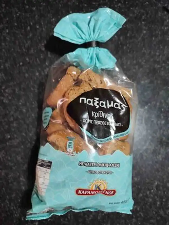 Παλαμάς κριθινος front packaging
