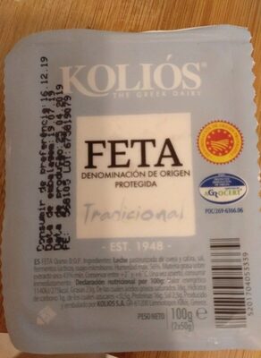 Koliós Feta tradicional