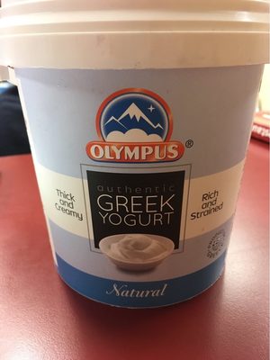 Authentic greek yogurt