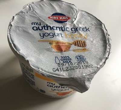 My authentic greek yogurt honey