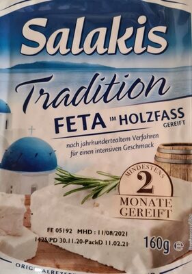 Feta im Holzfass gereift - Tradition