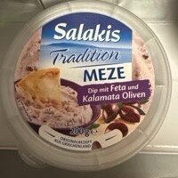 Meze Dip Feta mit Kalamata Oliven front packaging