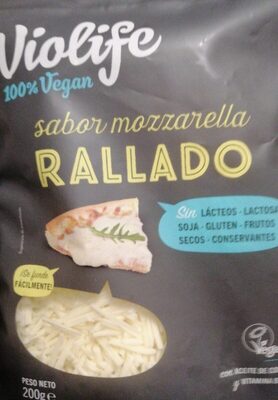 Sabor mozzarella rayado