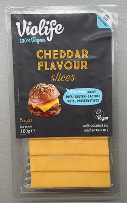 Cheddar Flavour Slices