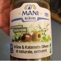 Oliven grüne & Kalamata