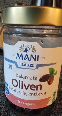 Kalamata Oliven front packaging