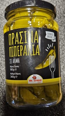 Peperoni grün eingelegt