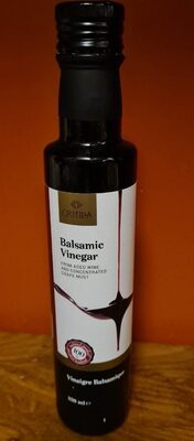 Balsamic vinegar front packaging
