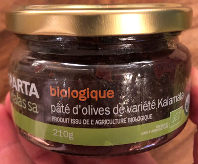 Pâté d'olives Kalamata front packaging