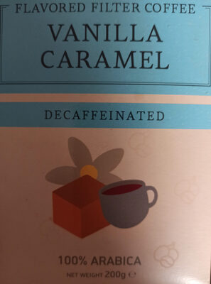 Flavored Filter Coffee Vanilla Caramel