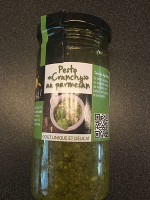 Pesto crunchy au parmesan