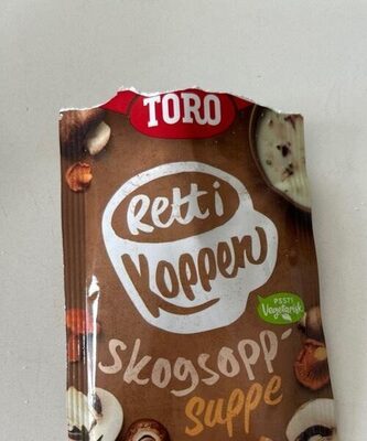 Rett I koppen skogsopp front packaging