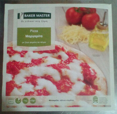 Baker Master Pizza Μαργαρίτα front packaging