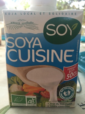 Soja cuisine front packaging