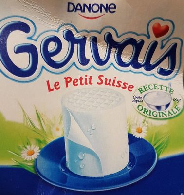 Gervais le petit suisse front packaging