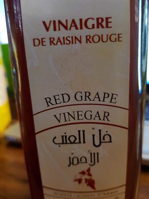 Vinaigre de raisin rouge