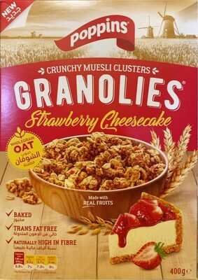 Granolies Strawberry Cheesecake