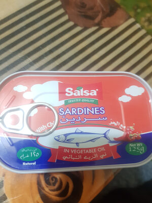 salsa sardines with chili