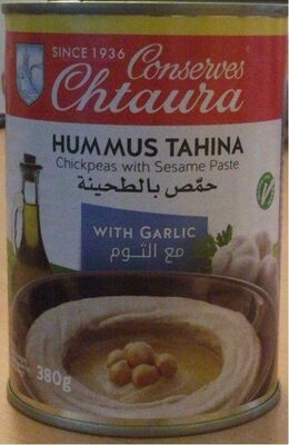 Hummus Tahina front packaging