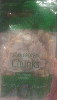 Soya protein chunks Dried