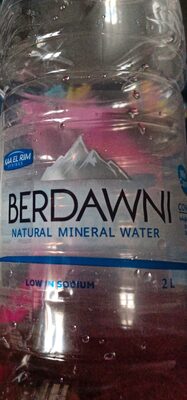 Natural mineral water