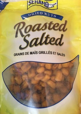 Roasted salted - grains de maïs grillés et salés