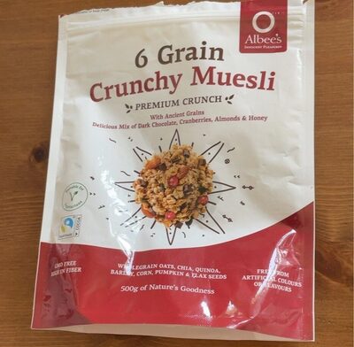 6 grain crunchy muesli