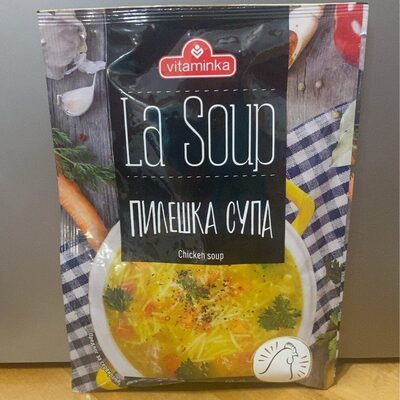 La Soup - chicken soup front packaging
