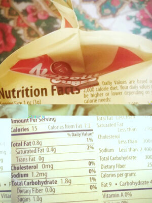 Napolitan Cubes Milk 250G front packaging