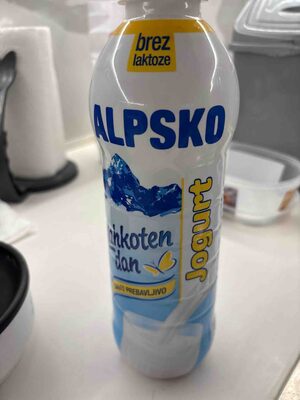 Jogurt front packaging