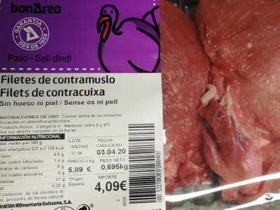 Filetes de contramuslo