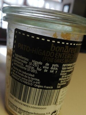 Pato hígado entero