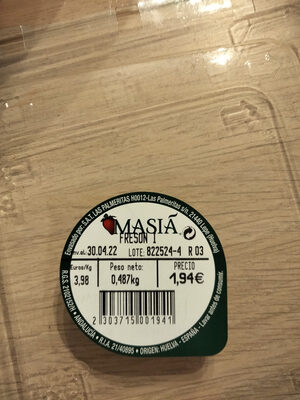 fragole front packaging