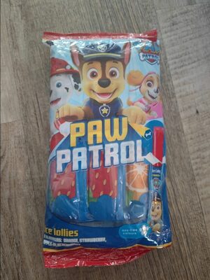 Paw Patrol Ice Lollies