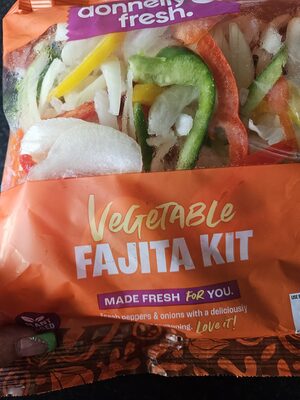 Vegetable fajita mix