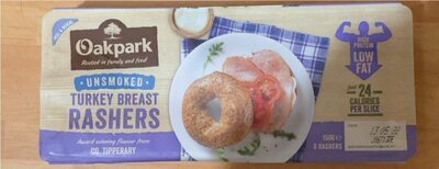 UNSMOKED TURKEY RASHERS