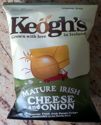 Mature Irish Cheese & Onion Crisps