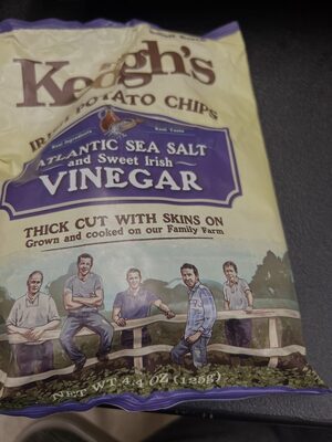 ATLANTIC SEA SALT and VINEGAR IRISH POTATO CHIPS