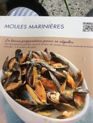 Moules marinière front packaging