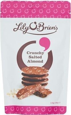 O'Brien's Crunchy Salted Almond front packaging