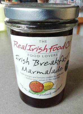 Irish breakfast marmelade front packaging