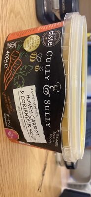 HONEY, CARROT & CORIANDER SOUP