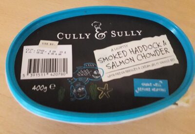 A Lightly Smoked Haddock & Salmon Chowder