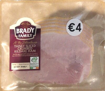 Thinly Sliced Crumbed Kildare Ham