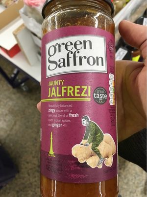 Jaunty jalfrezi front packaging