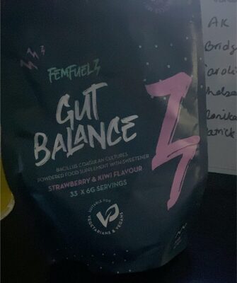 Gut balance strawberry and kiwi flavour