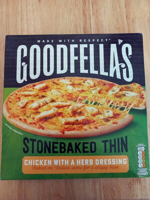 Stone Baked Thin Chicken with a Herb Dressing